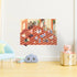 TAKVA Reusable Wall Art Stickers - Peel, Stick, and Re-stick Again!